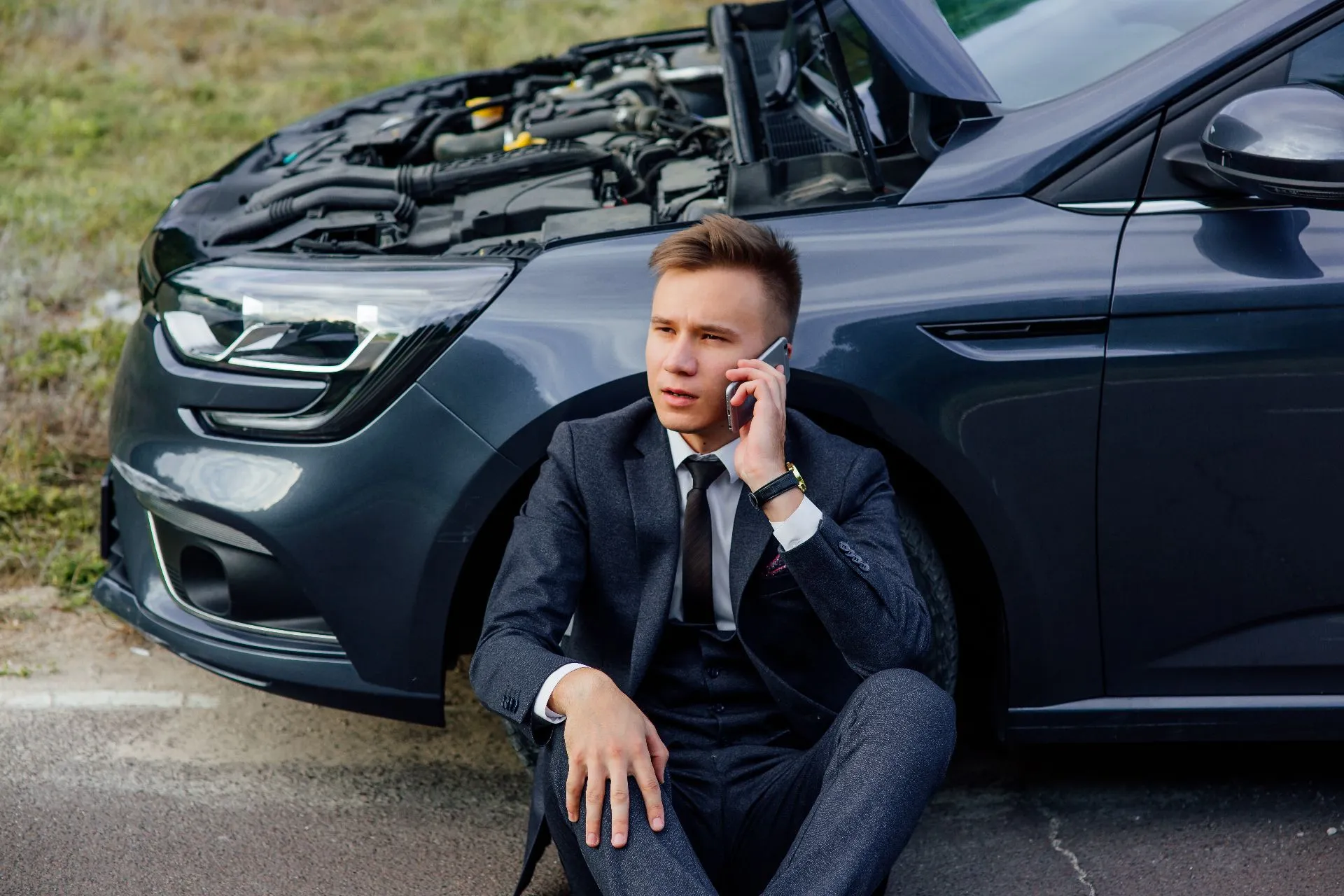 Unfall mit Firmenwagen