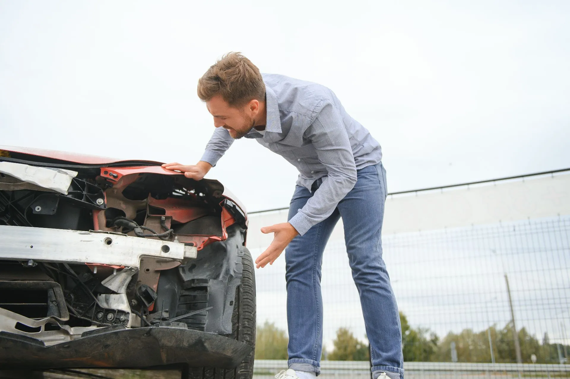 Unfall mit Firmenwagen